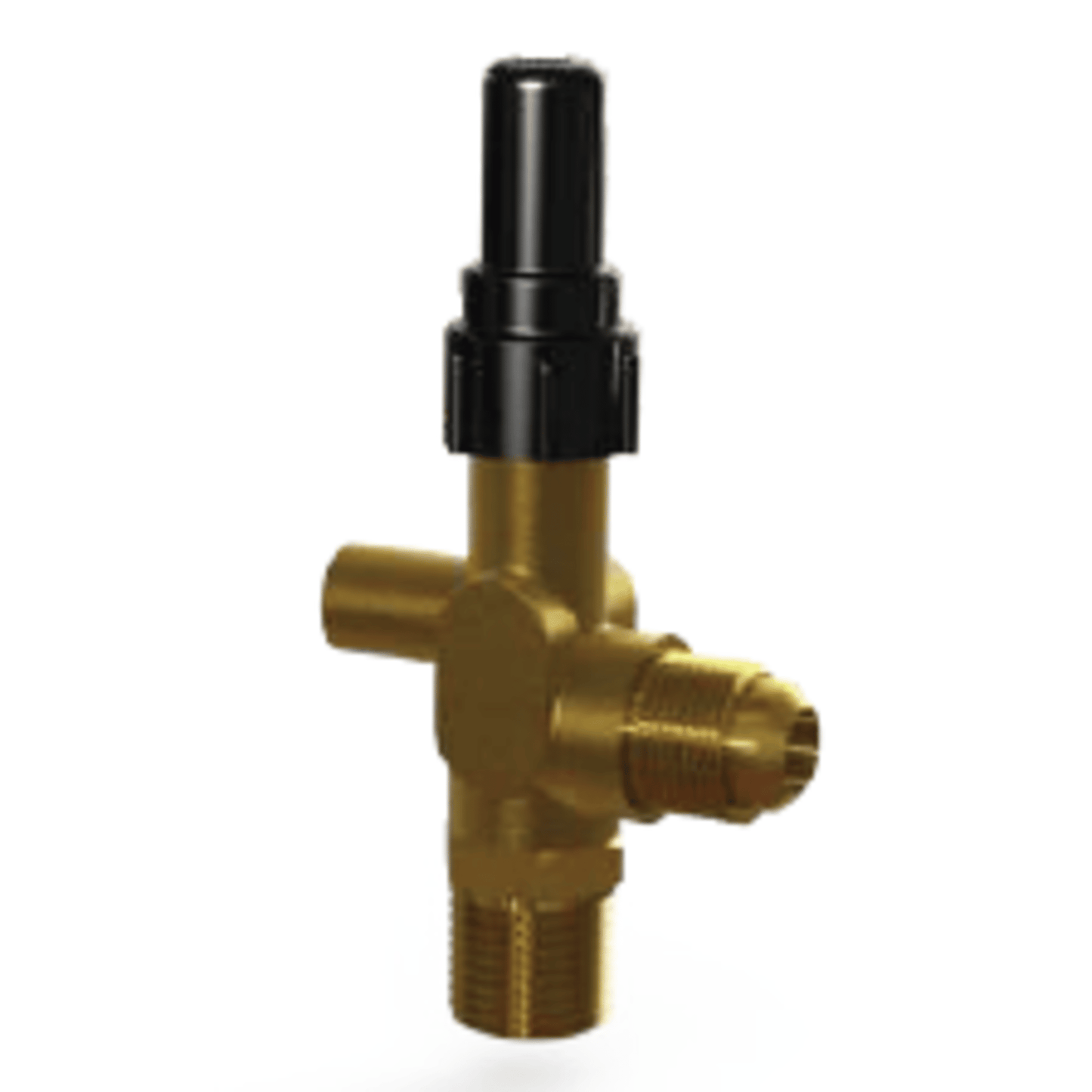 7793-B - Henry - 1/2 MPT X 5/8 FL - Brass Seal Cap Angle Shut-Off Valves