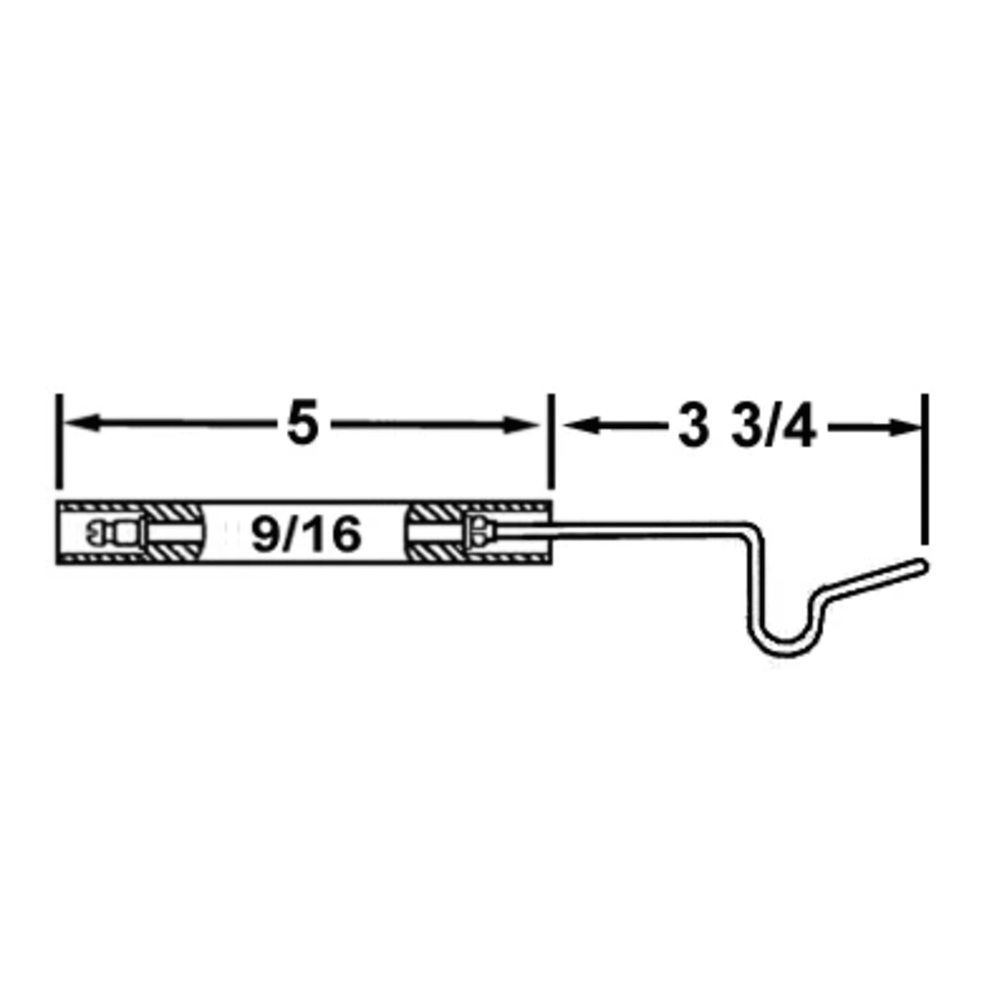 22185 - Crown - 149264 GO1 ELECTRODE 17076 IRON FIREMAN (1EA)