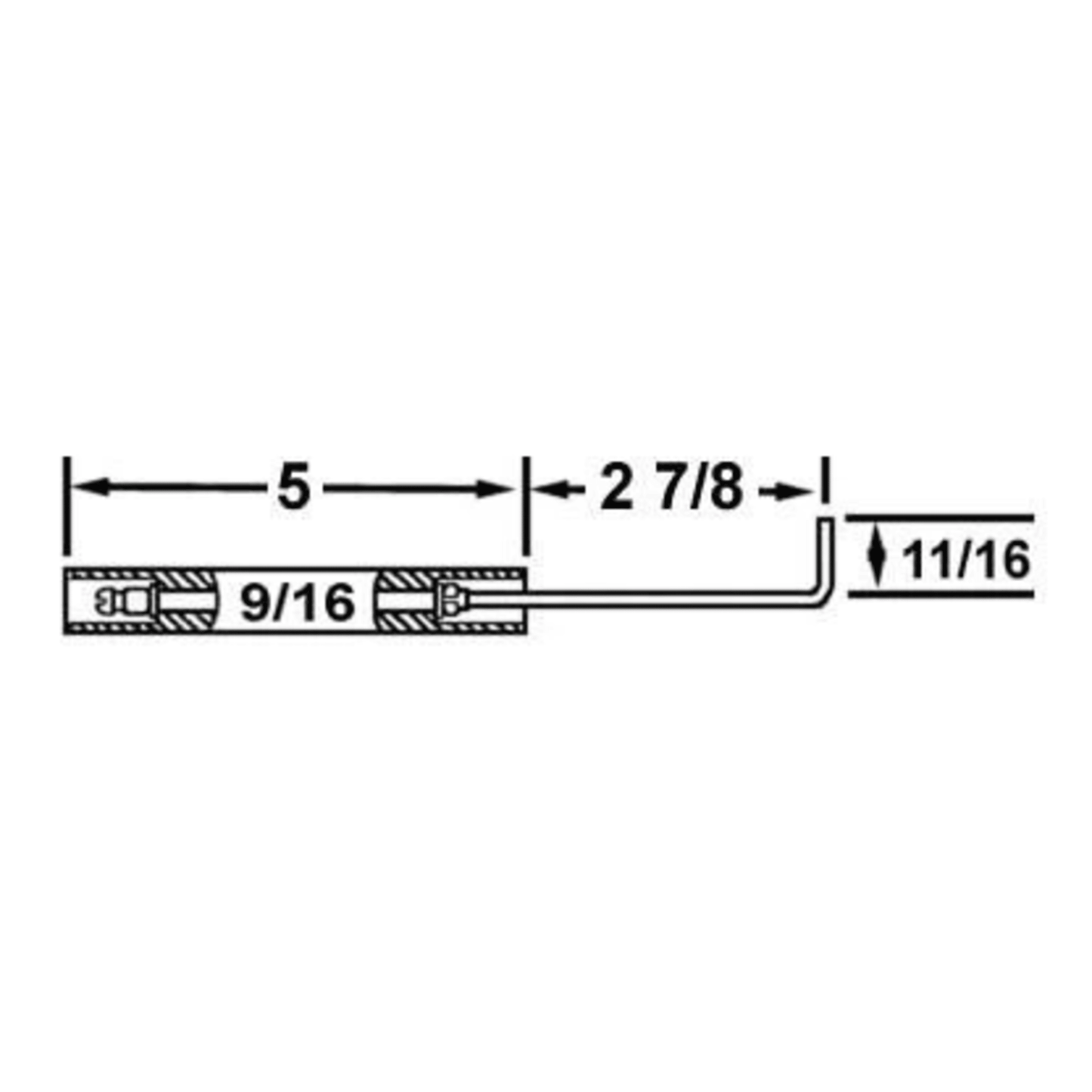 22098 - Crown - IRON FIREMAN * CI 27 149281 GO1 ELECTRODE 17076 (1EA) (Westwood WP-E5-357O)