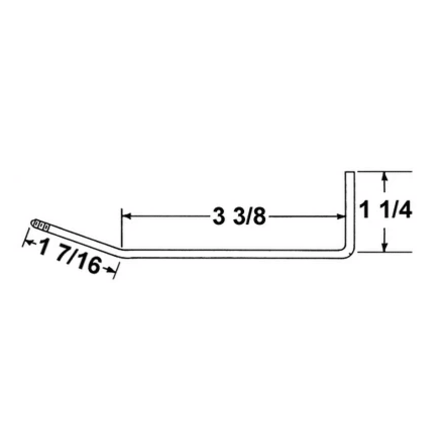 21823R - Crown - 73-07-1526-16 ROD HASTINGS ROD (1EA)