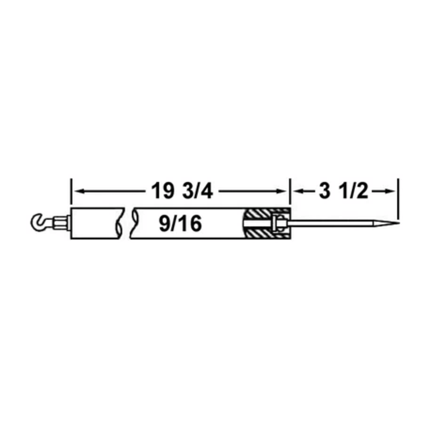 20975 - Crown - 435-51 ELECTRODE 17244 (1EA)