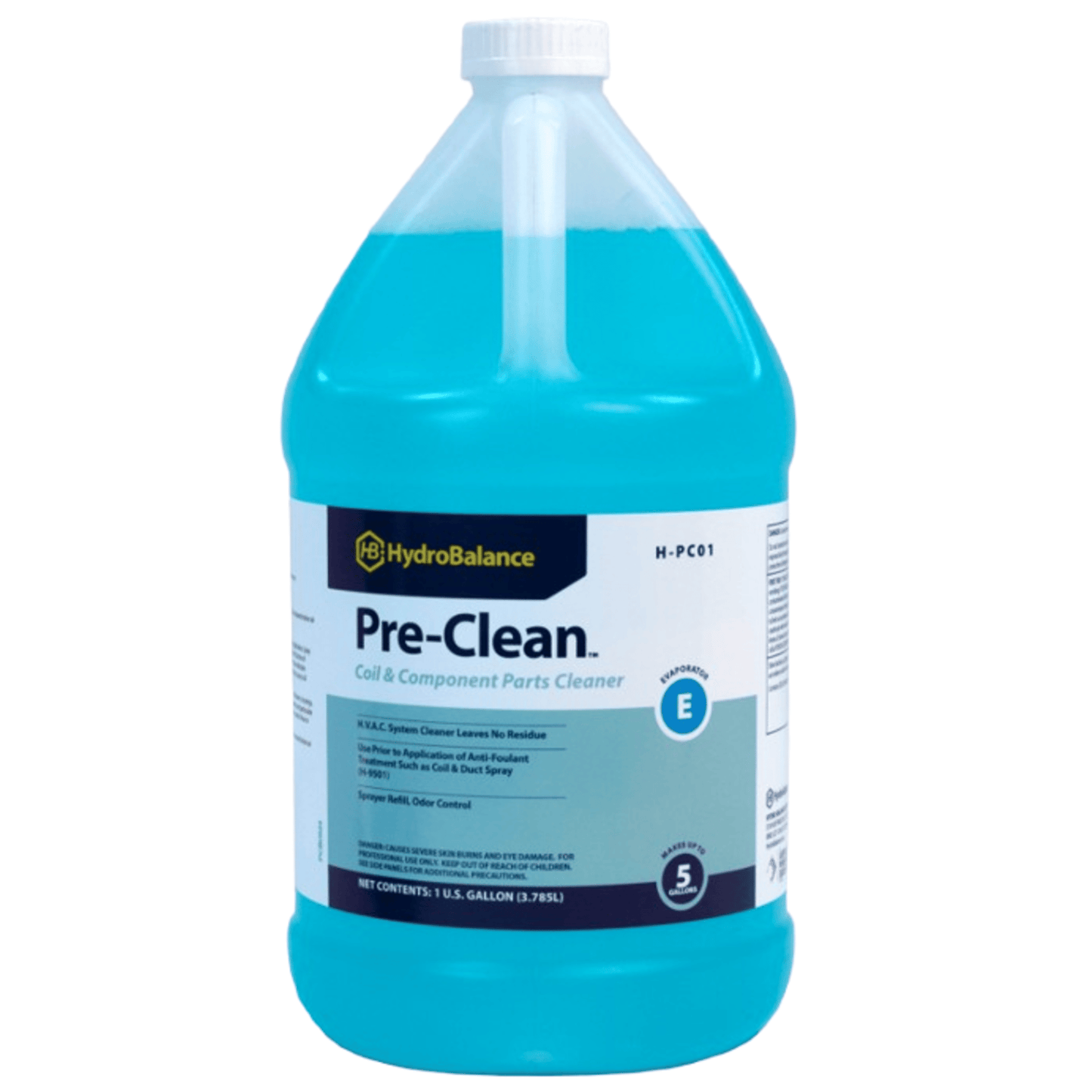 H-PC01 - HydroBalance - Pre-Clean HVAC Cleaner 1 Gal Bottle, (4PK)