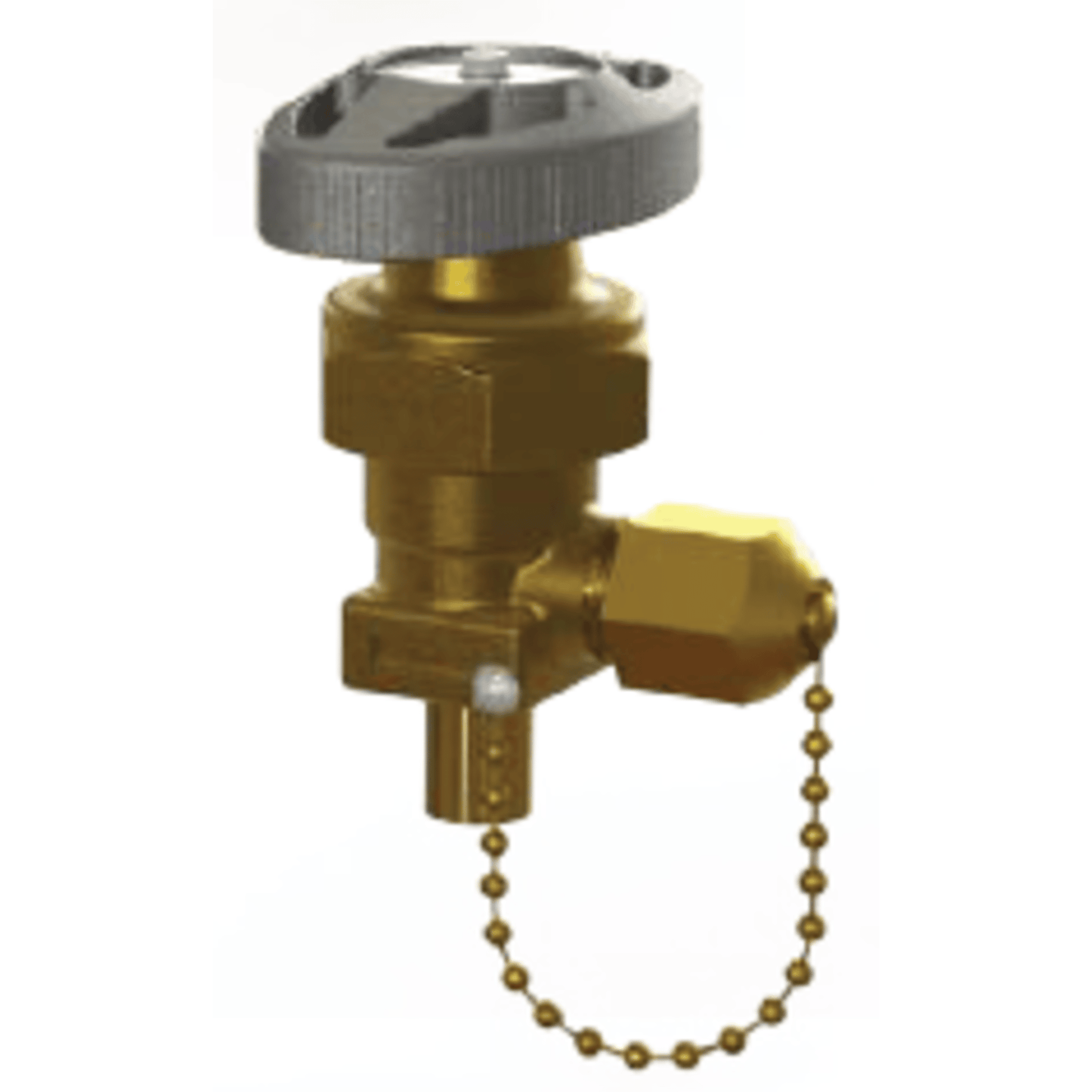 6434N - Henry - 5/8 ODS X 5/8 FL - Brass Angle Hand Expansion Valves