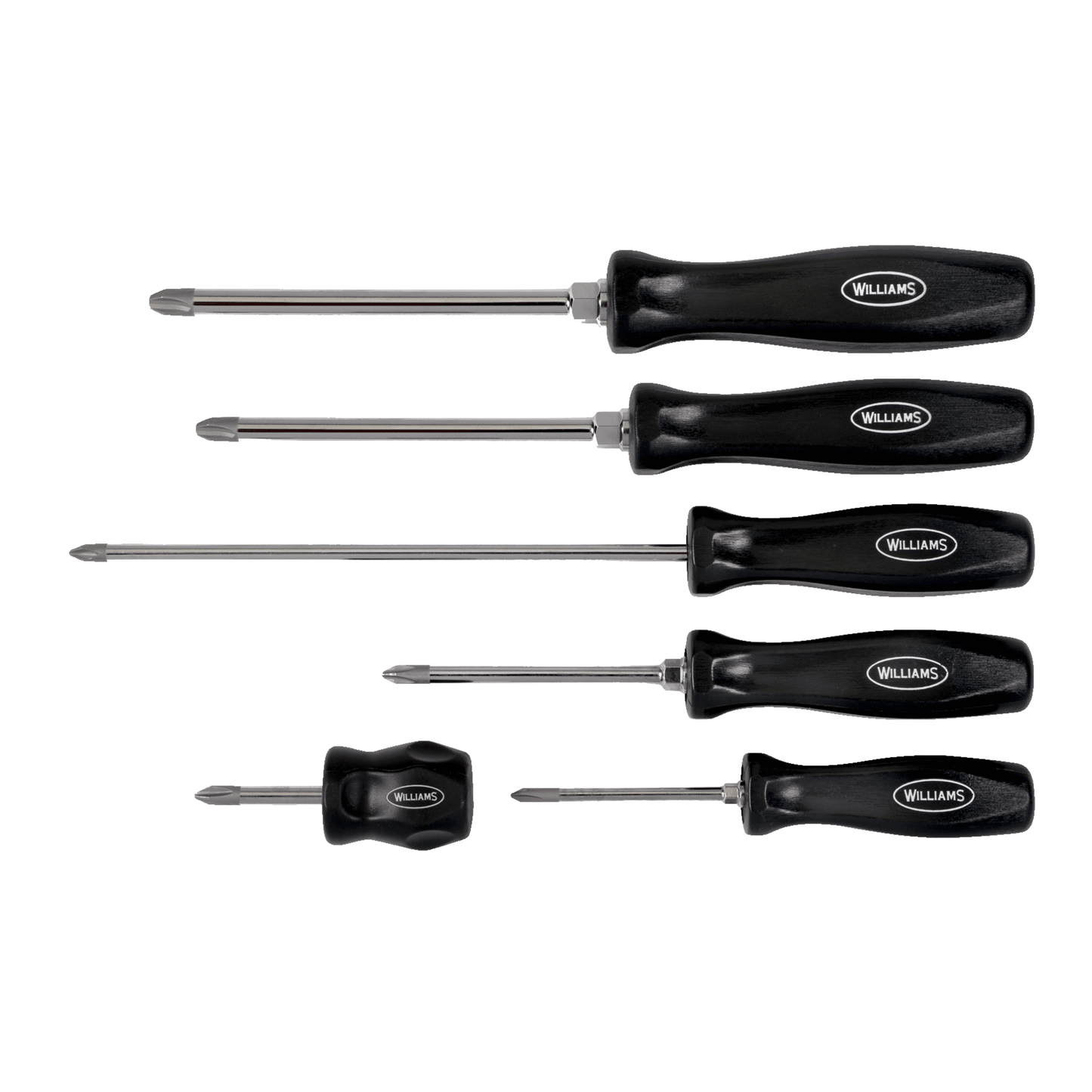 JHW100P-6PD - Williams - 6 pc ENDUROGRIP™ Phillips Screwdriver