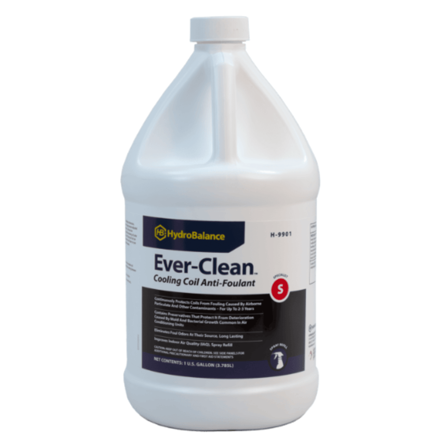H-9901 - HydroBalance - Ever Clean Coil Coat 1 Gal Bottle, (4PK)