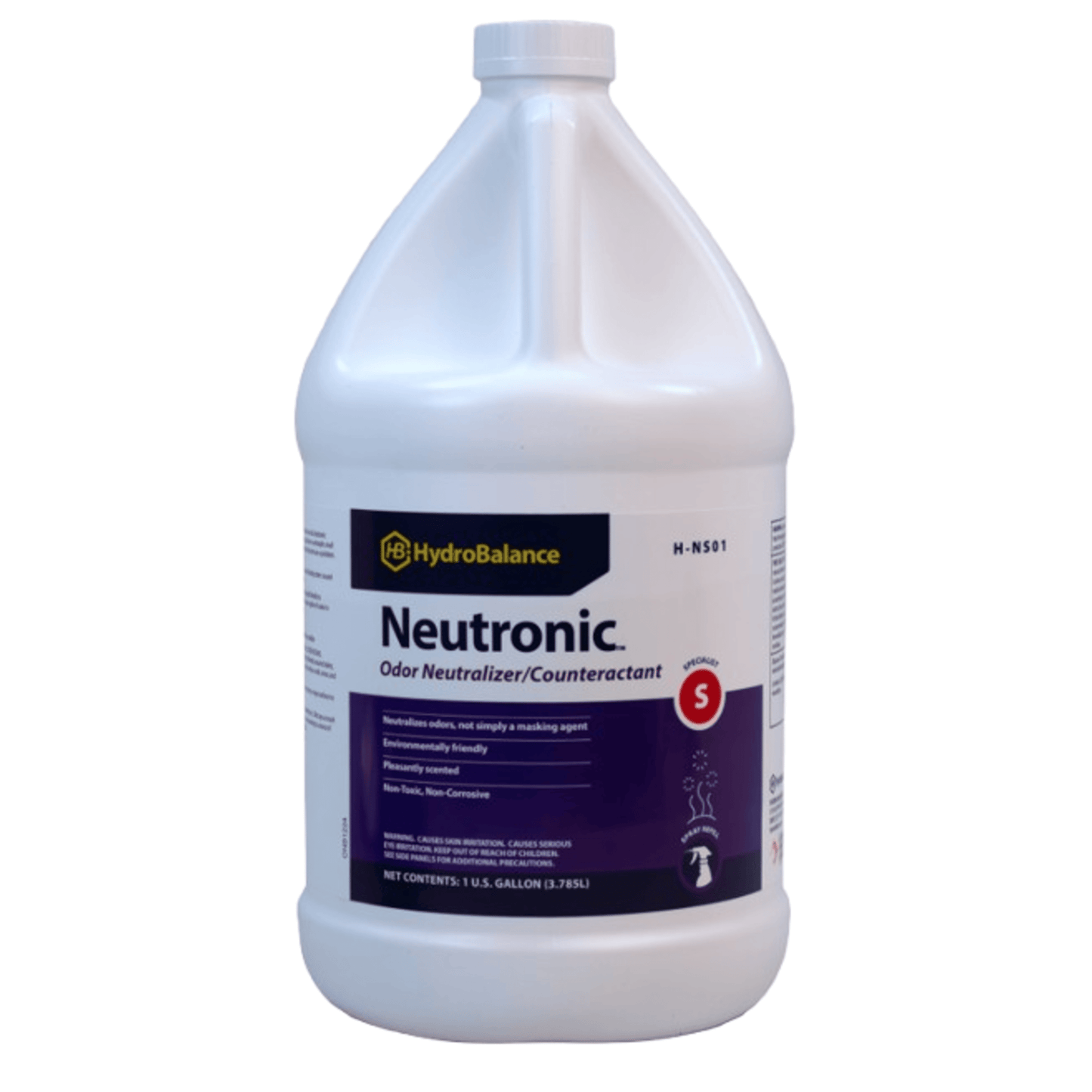 H-NS01 - HydroBalance - Neutronic Odor Neutralizer 1 Gal Bottle, (4PK)