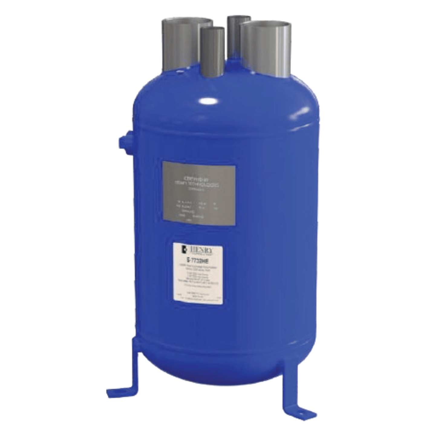 S-7726 - Henry - 2-5/8 ODS - 66.675mm - Vertical ASME - Suction Line Accumulator