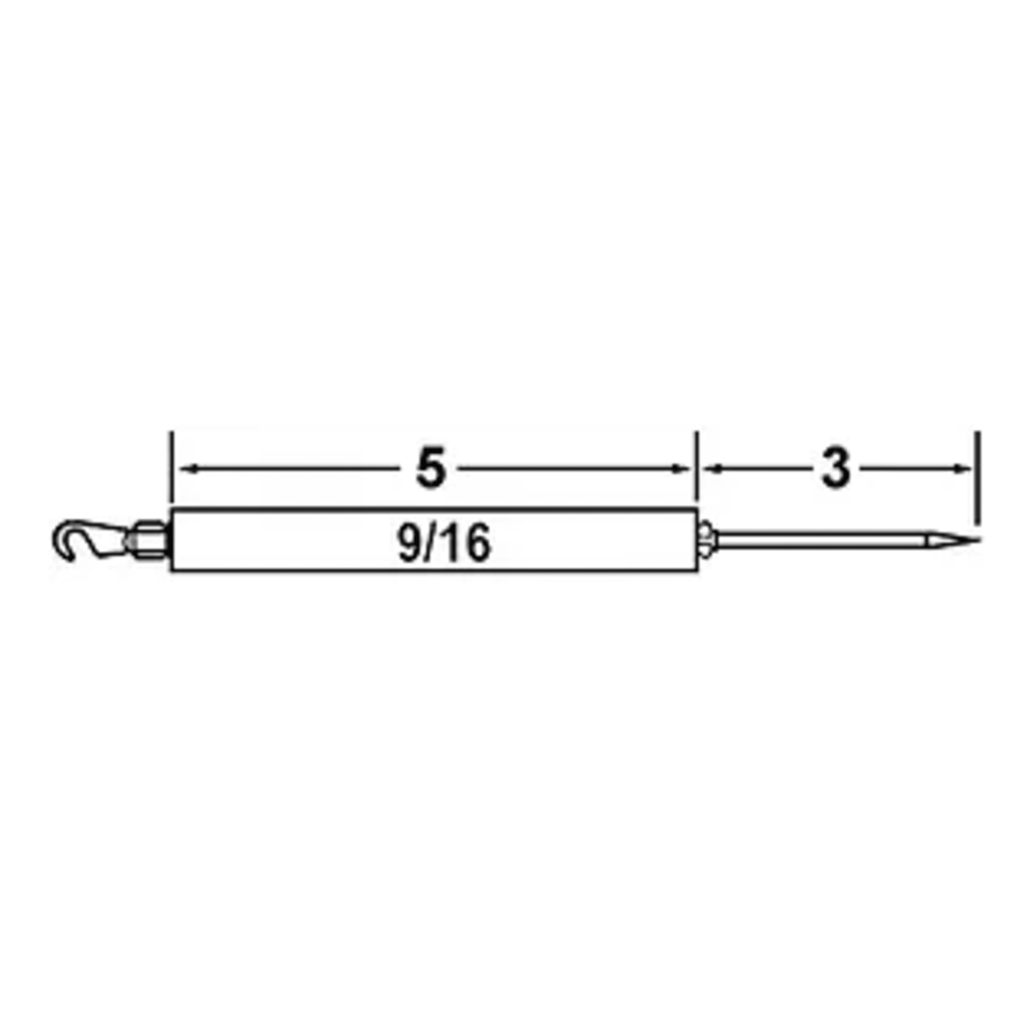 20935 - Crown - 435-66 ELECTRODE 16050 (1EA) (Replacement for Westwood WP-E5-205B)