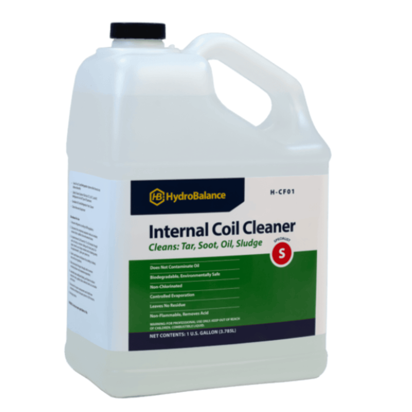 H-CF01 - HydroBalance - Internal Coil Cleaner 1 Gal Bottle, (4PK)
