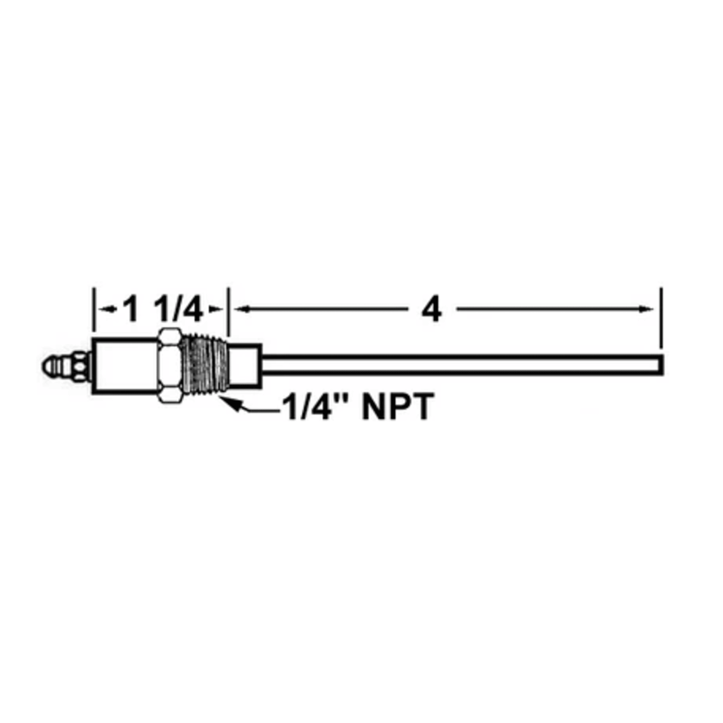 22426 - Crown - LENNOX FLAME ROD P-8-7038 ELECTRODE 17432/17445 (1EA) (WP-E5-384D)