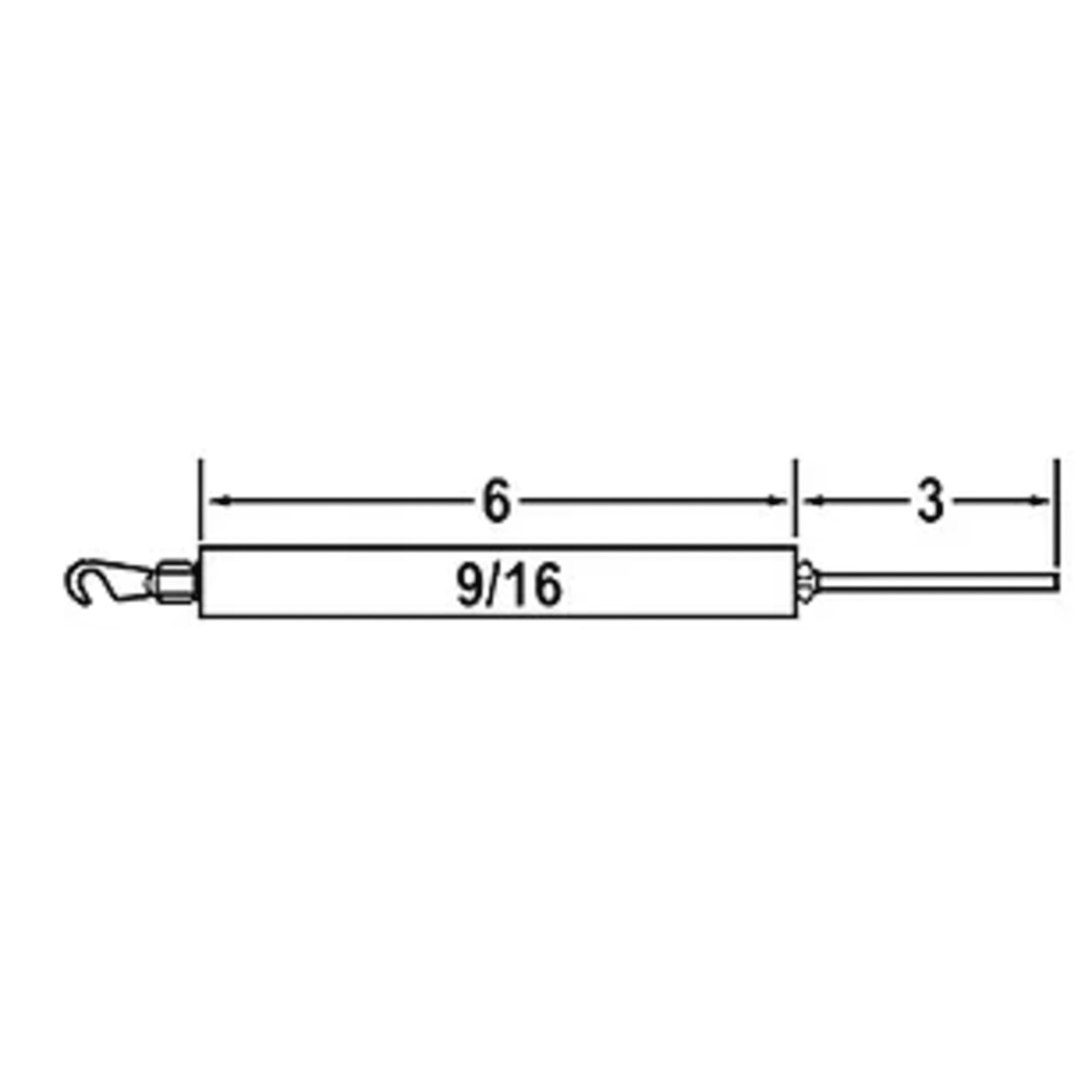 20930 - Crown - 873-7 ELECTRODE 15060 (1EA) (Replacement for Westwood WP-E5-205)