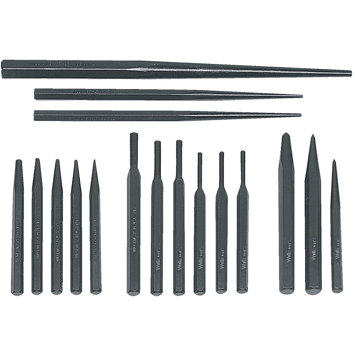JHWPS-17 - Williams - Punch Set 17pc