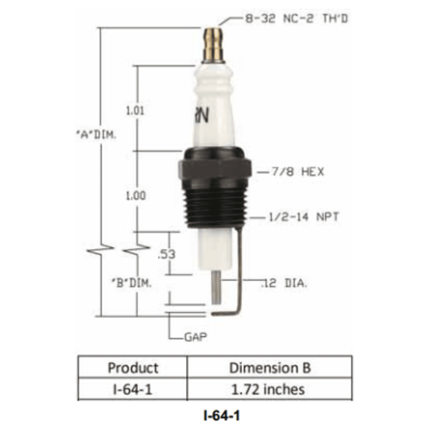 I-64-1 - Auburn - Igniter (CS12958)