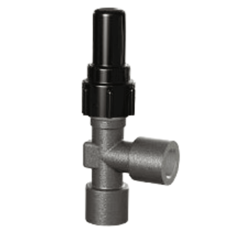 7772 - Henry - 1/4 FPT - Steel Seal Cap Angle Shut-Off Valves