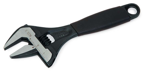 Bahco 6" SAE Ergo™ Adjustable Industrial Black Finish Wrench, 9070RUS