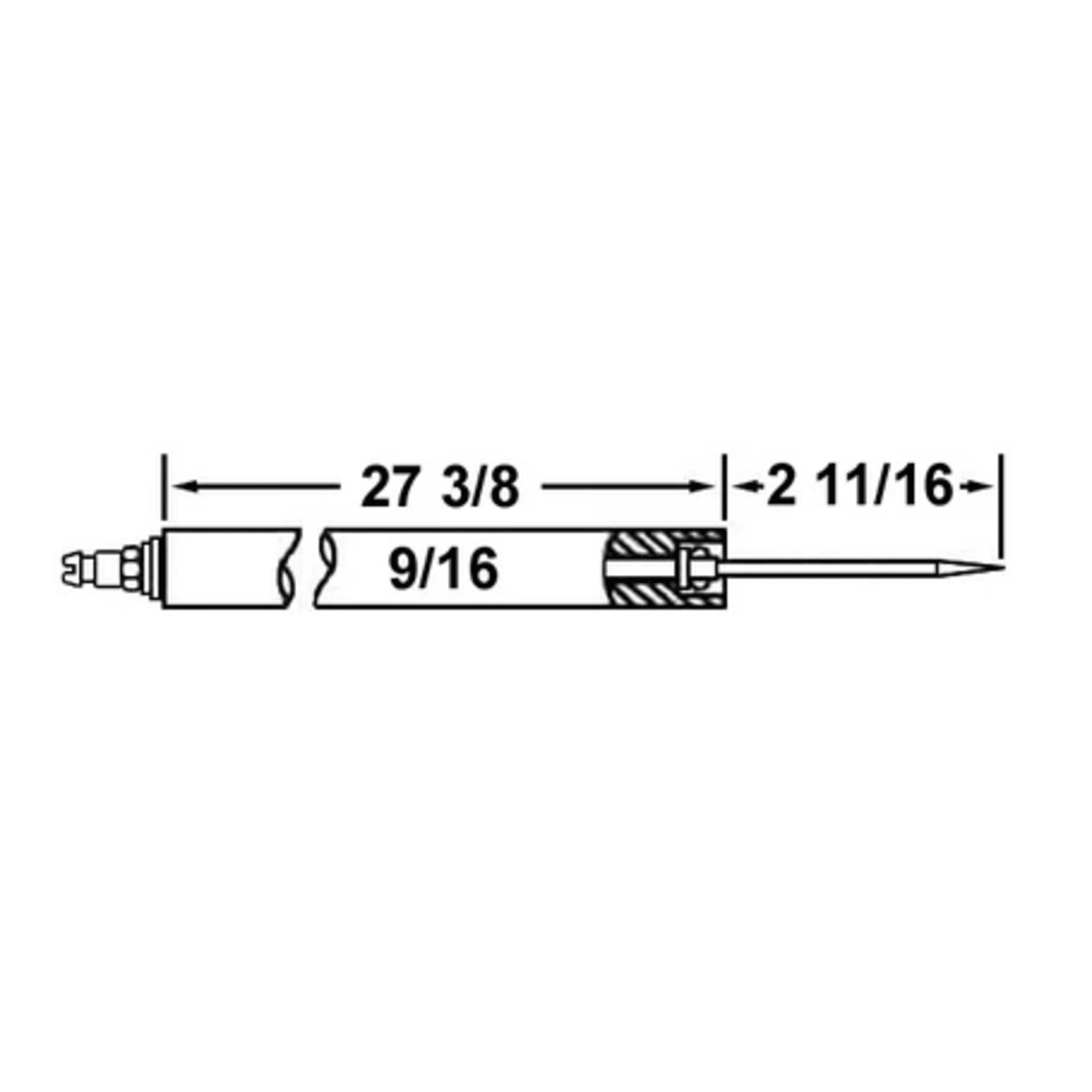 20986 - Crown - 435-52 ELECTRODE   17244 (1EA) (Replacement for Westwood WP-E5-205M)