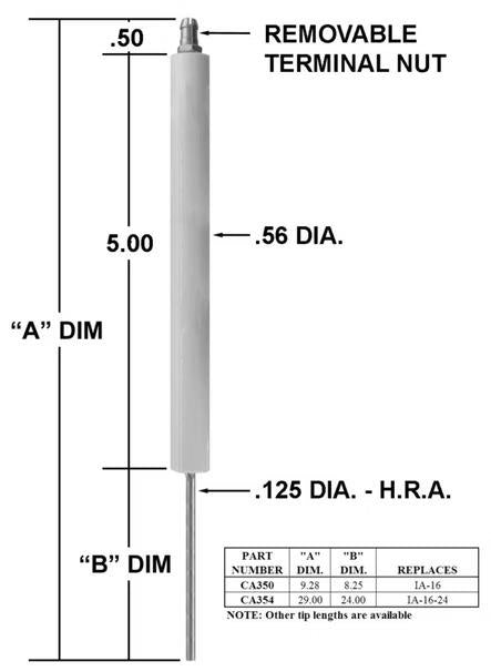 CA350 - Igniter/Replaces IA-16 Repl Auburn IA-16
