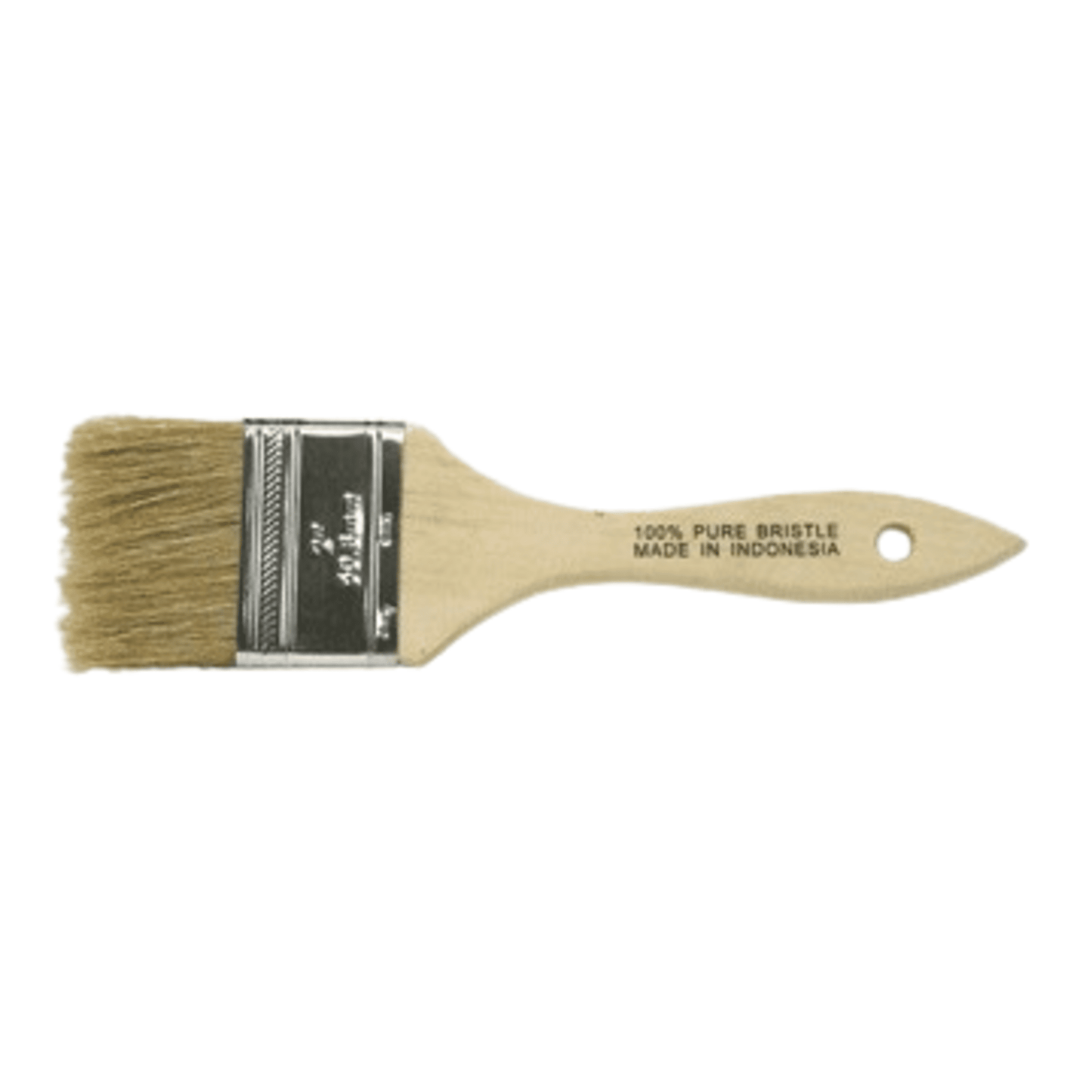 67194 - Schaefer - Chip Brush - white natural bristle Br Width 2" - (6PK)