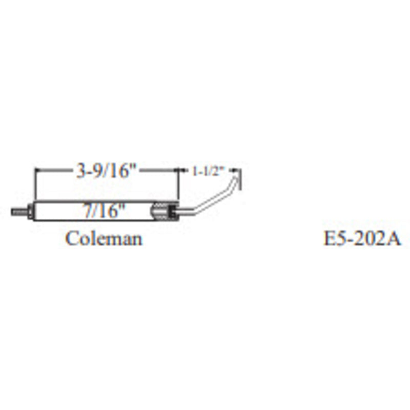Westwood Coleman Electrode 202A, 1pk E5-202A