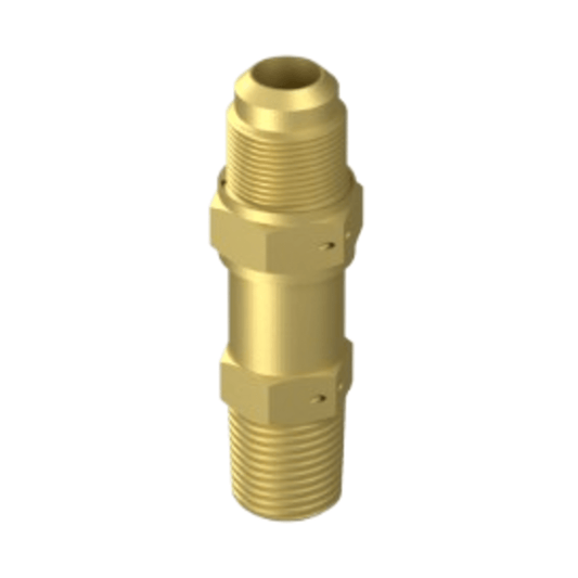 Henry 5240-150, Relief Valve Brass St.-Thru Type, Inlet 1/2" MPT - Outlet 3/4" FPT