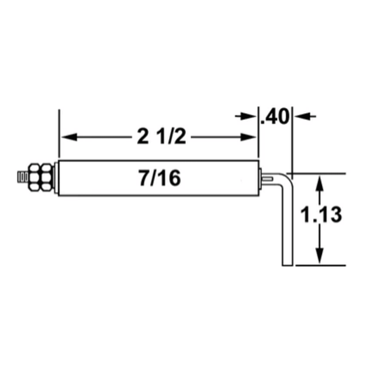 25169 - Crown - 5236-58 FLAME ROD      11050 5236-58   MIDCO (1EA)