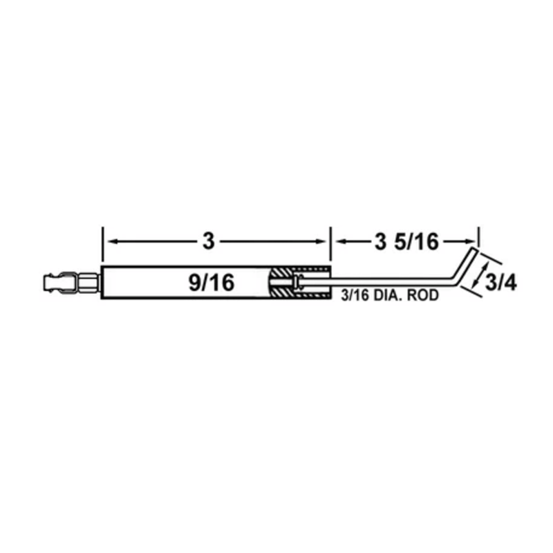 25149 - Crown - 1360-03 FLAME ROD   17882 (1EA)