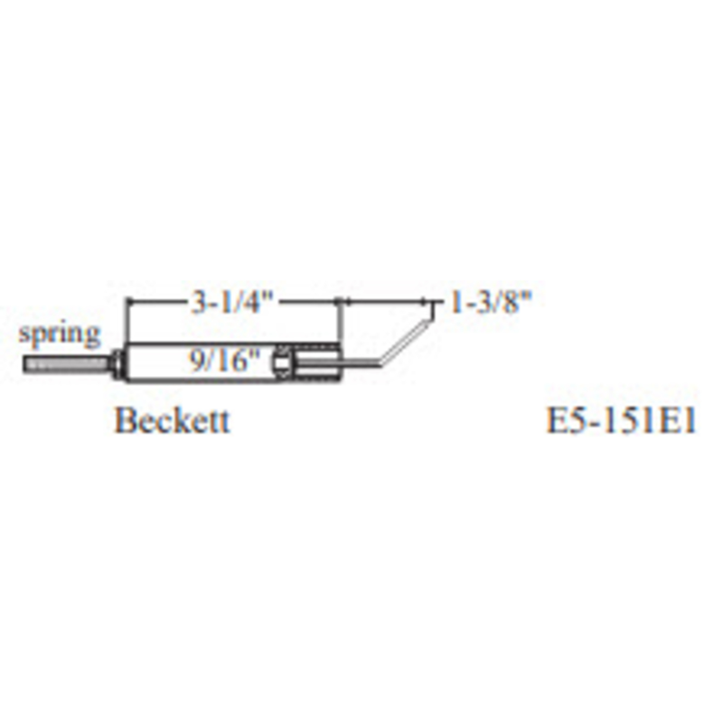 20413 - Beckett Electrode 2pk (Crown Replacement for WP-E5-151E1)