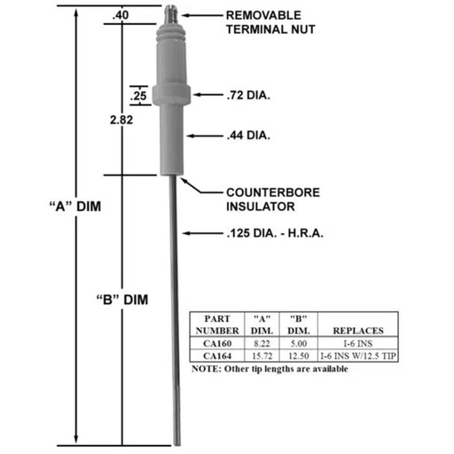 CA160 - Igniter/Replaces I-6 Ins