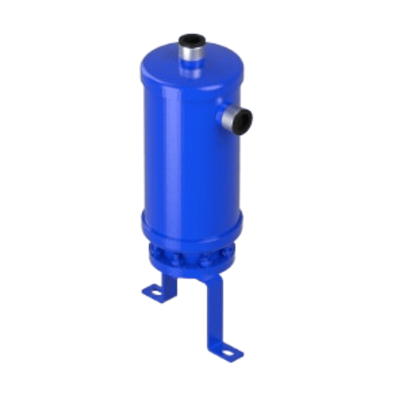 S-5202 - Henry - 2-1/8 ODS, 3/8 FL Return - 53.975mm - Helical Welded  - Oil Separator
