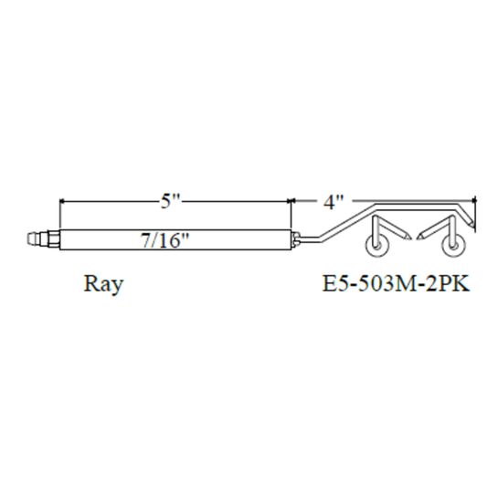 Westwood 503M Ray Electrode 2pk