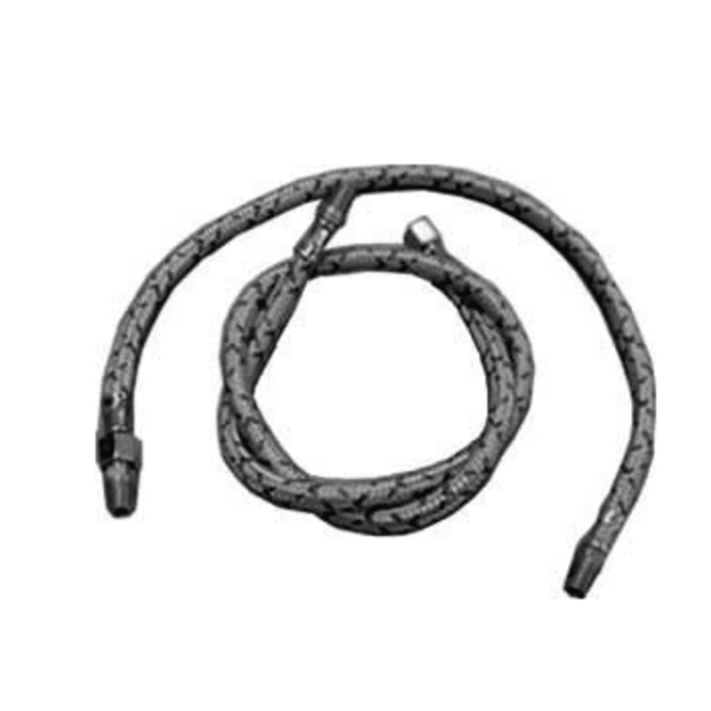 CRO-43005 / WP-S220-24 - Crown - Oil Line Flexible Steel Covering, 1/4"-NPT(MxM), 24" Long