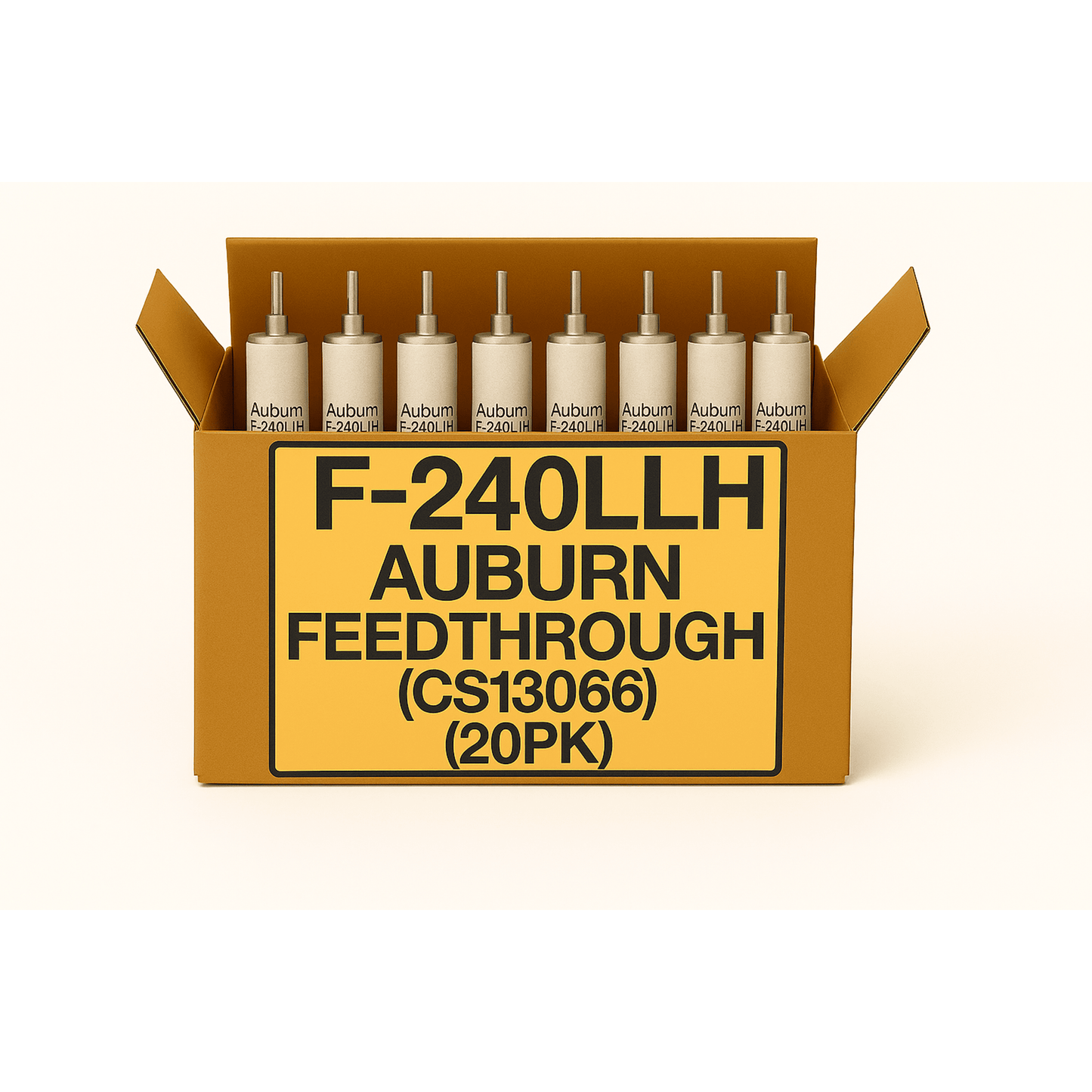 F-240LLH - Auburn - Feedthrough  (CS13066) (20PK)