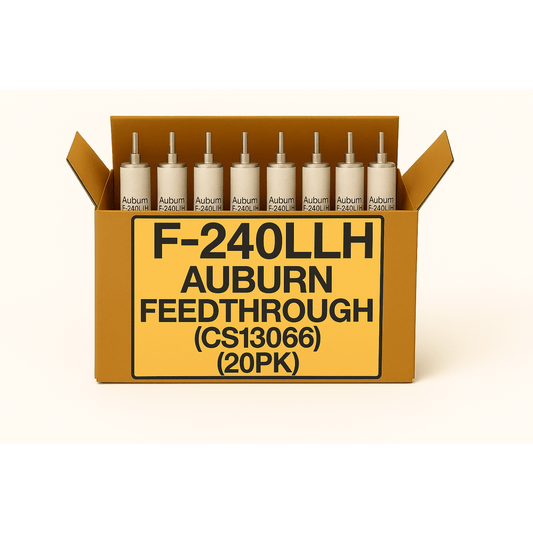 F-240LLH - Auburn - Feedthrough  (CS13066) (20PK)