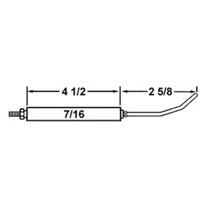 27126 - Crown - RAY OIL BURNER  CR 18  ELECTRODE 11040 (1EA) (Westwood WP-E5-502)