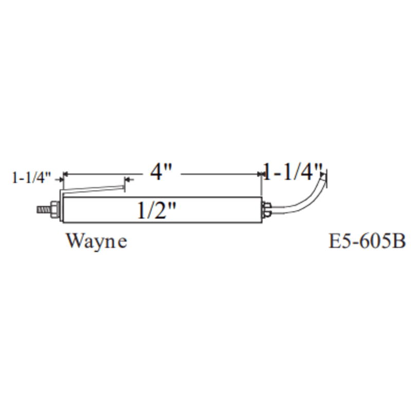 E5-605B-2PK - Westwood - 605B, Wayne Electrode 2pk