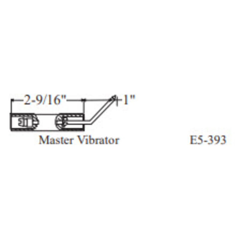 E5-393-2PK - Westwood - 393, Master Vibrator Electrode 2pk