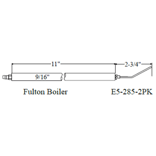 Westwood 285 Fulton Boiler Electrode 2pk