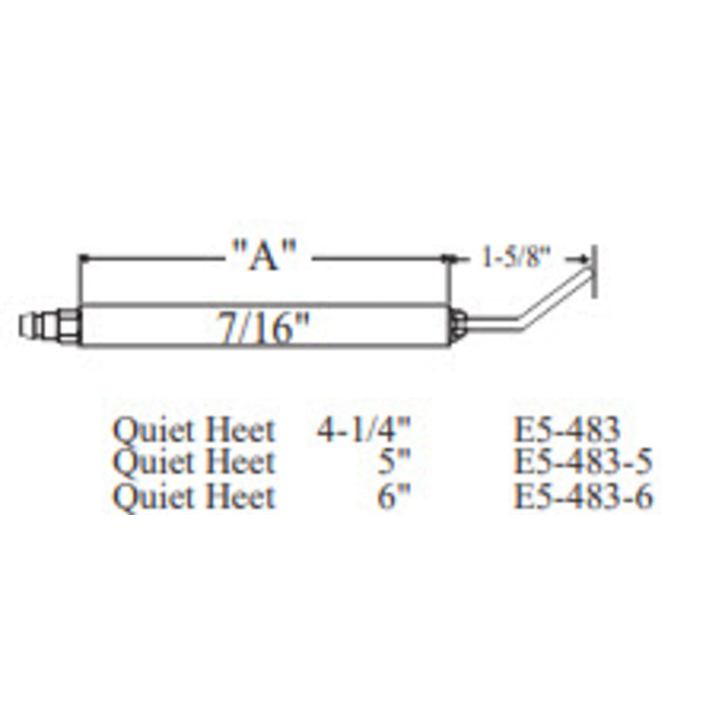 E5-483-2PK - Westwood - 483, Power Flame Electrode 2pk