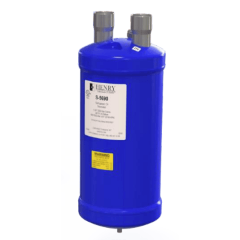 S-5690 - Henry - 1-3/8" ODS, 3/8 FL Return - Oil Separator