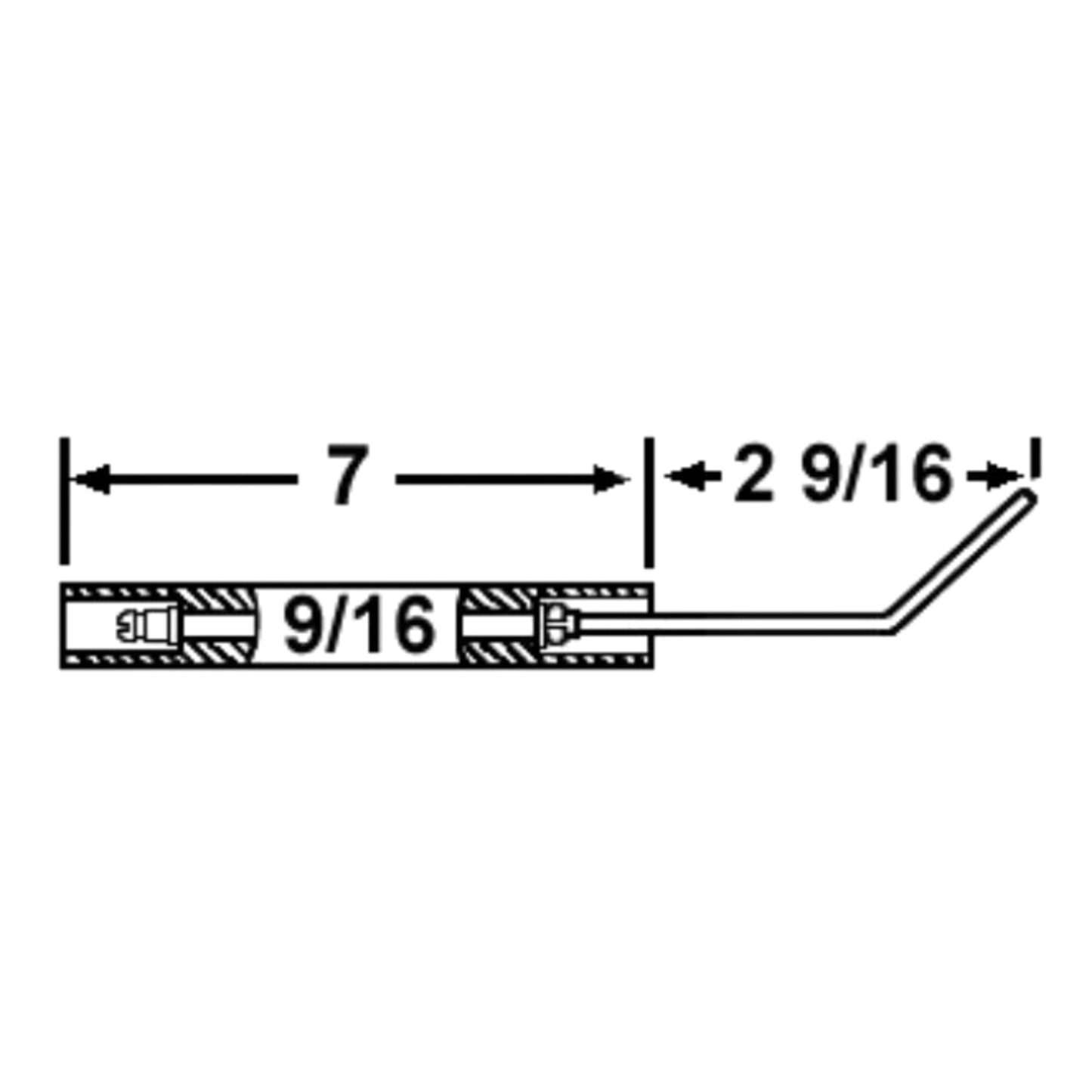 20015 - Crown - ACE ELECTRODE *  CA 2B - INS 17083 (1EA) (Replacement for Westwood WP-E5-100C)