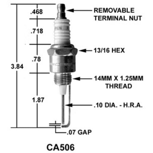 CA506 - Igniter/Replacesl I-31-1, F-121508, & Maxon 23739