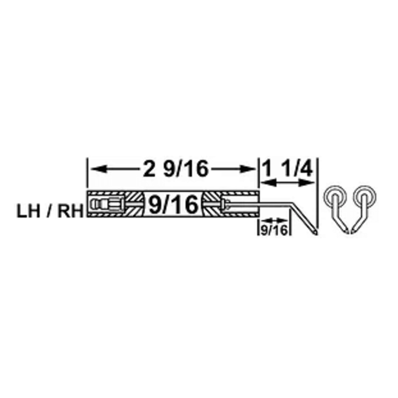 25052-02 - Crown - Electrode 5 for Master Vibrator CM 2pk