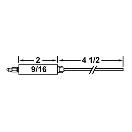 27891 - Crown - P-93992-01  ELECTRODE   15040 VAN DAM (1EA)