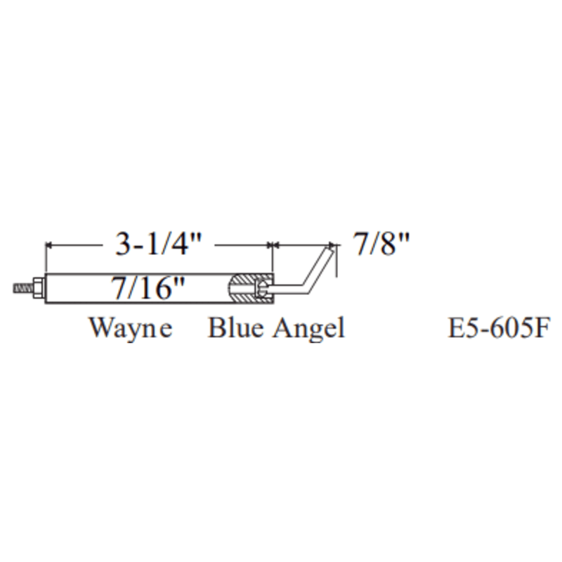 E5-605F-2PK - Westwood - 605F, Wayne Electrode 2pk
