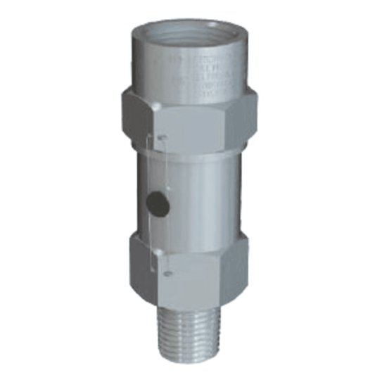 5345-350 - Henry - Relief 1 MPT-1-1/4 FPT - 350 - Stainless Steel Straight-Thru Type