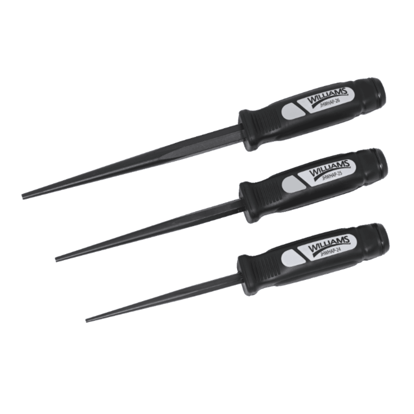 JHWHAPSET-3 - Williams - ALIGNING PUNCH WITH HANDLE - 3PC SET