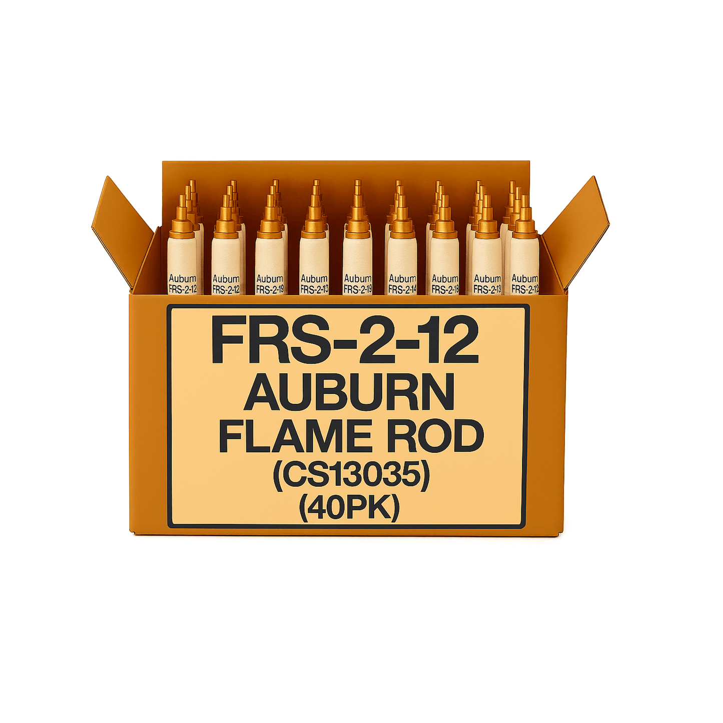 FRS-2-12 - Auburn - Flame Rod  (CS13035) (40PK)