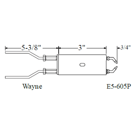 Westwood 605P Wayne Electrode 2pk