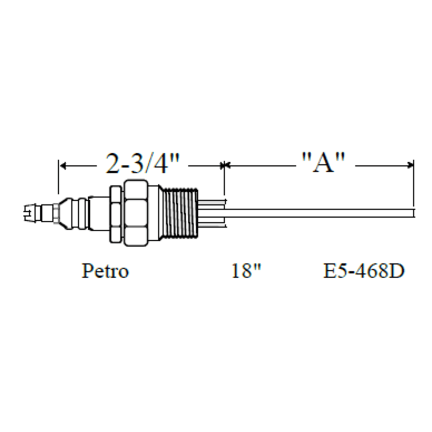 Westwood 468D Petro Electrode