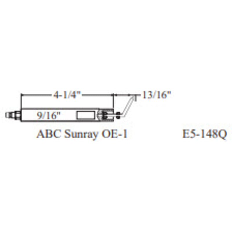 E5-148Q-2PK - Westwood - 148Q, ABC Sunray OE-1 Electrode 2pk